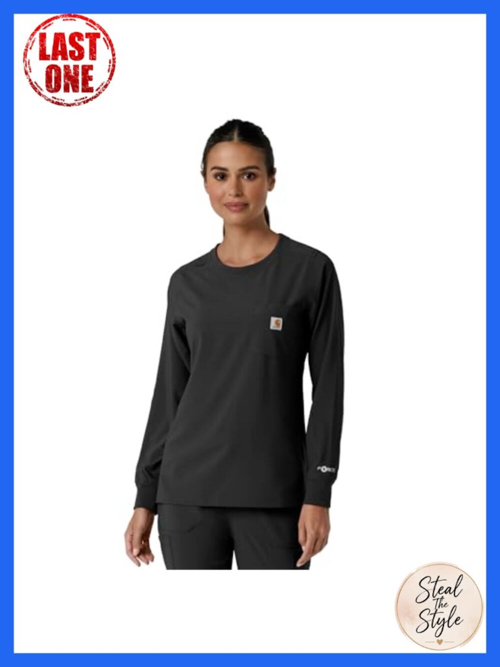 Carhartt Scrubs Women's Long Sleeve Scrub Top